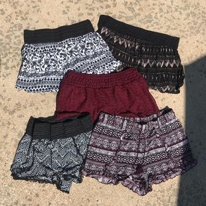Lot of 5 shorts